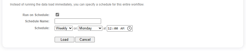 Batch Load Data