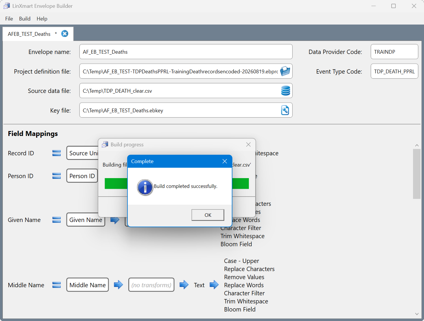 File Created
