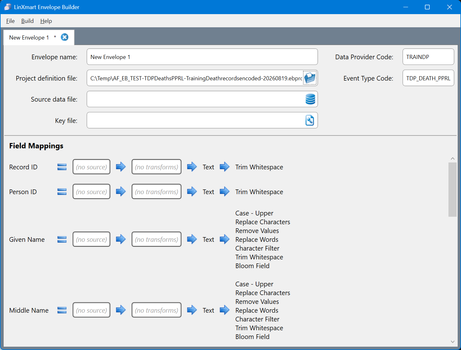 Envelope Builder
