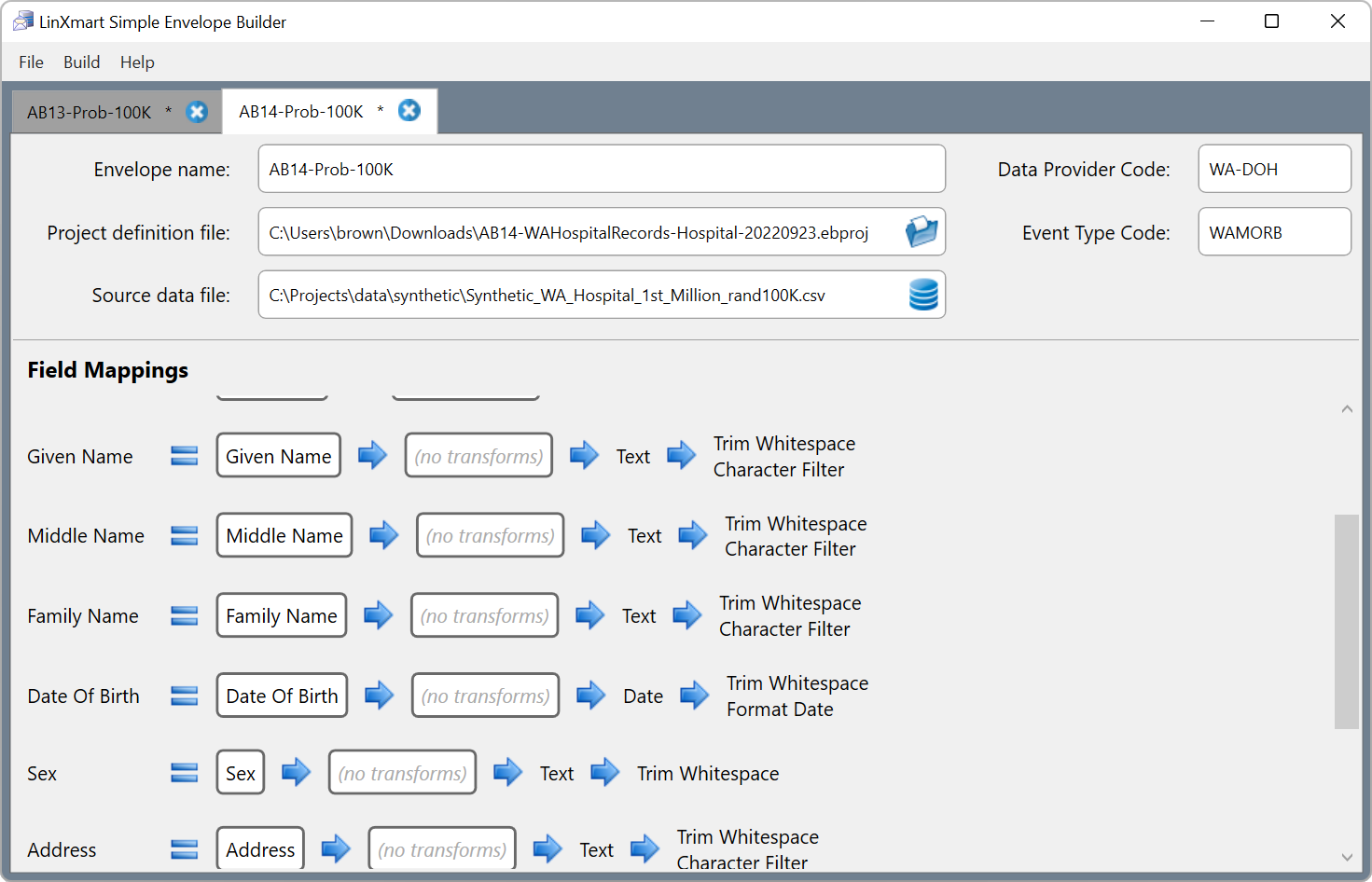 Envelope Builder