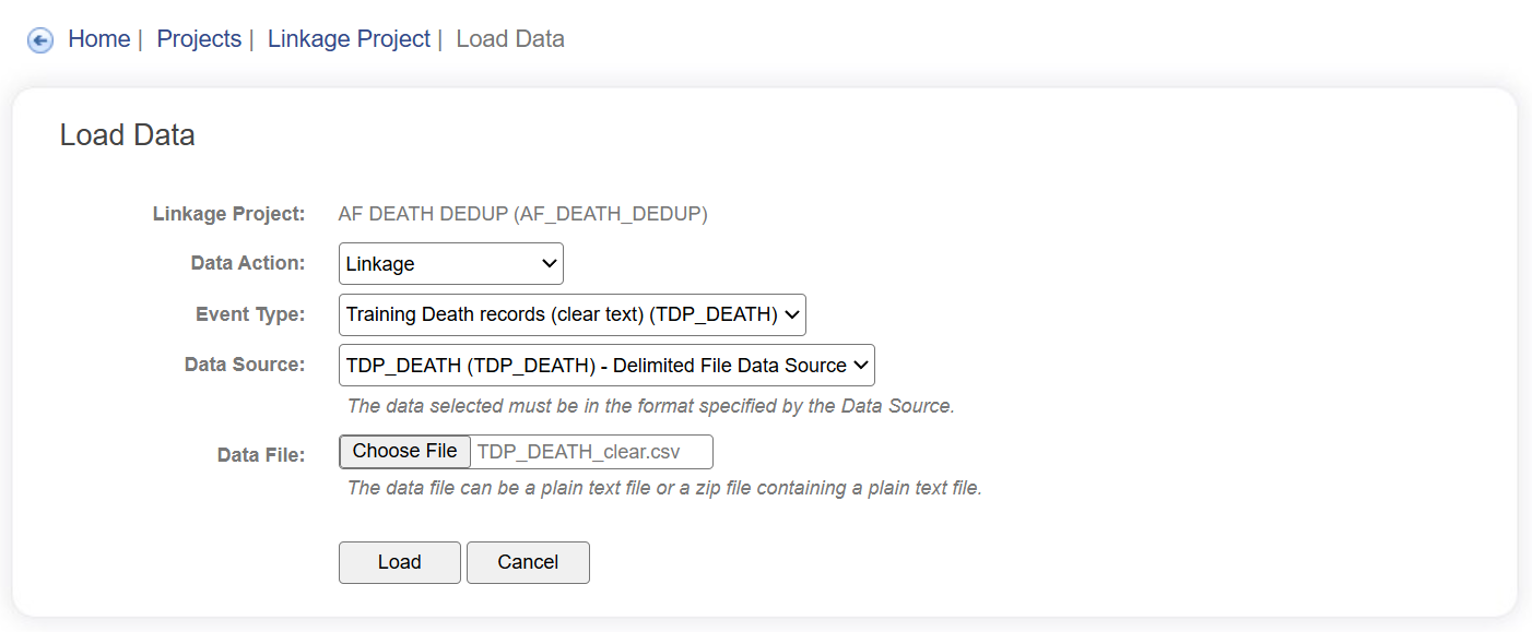 Data sources