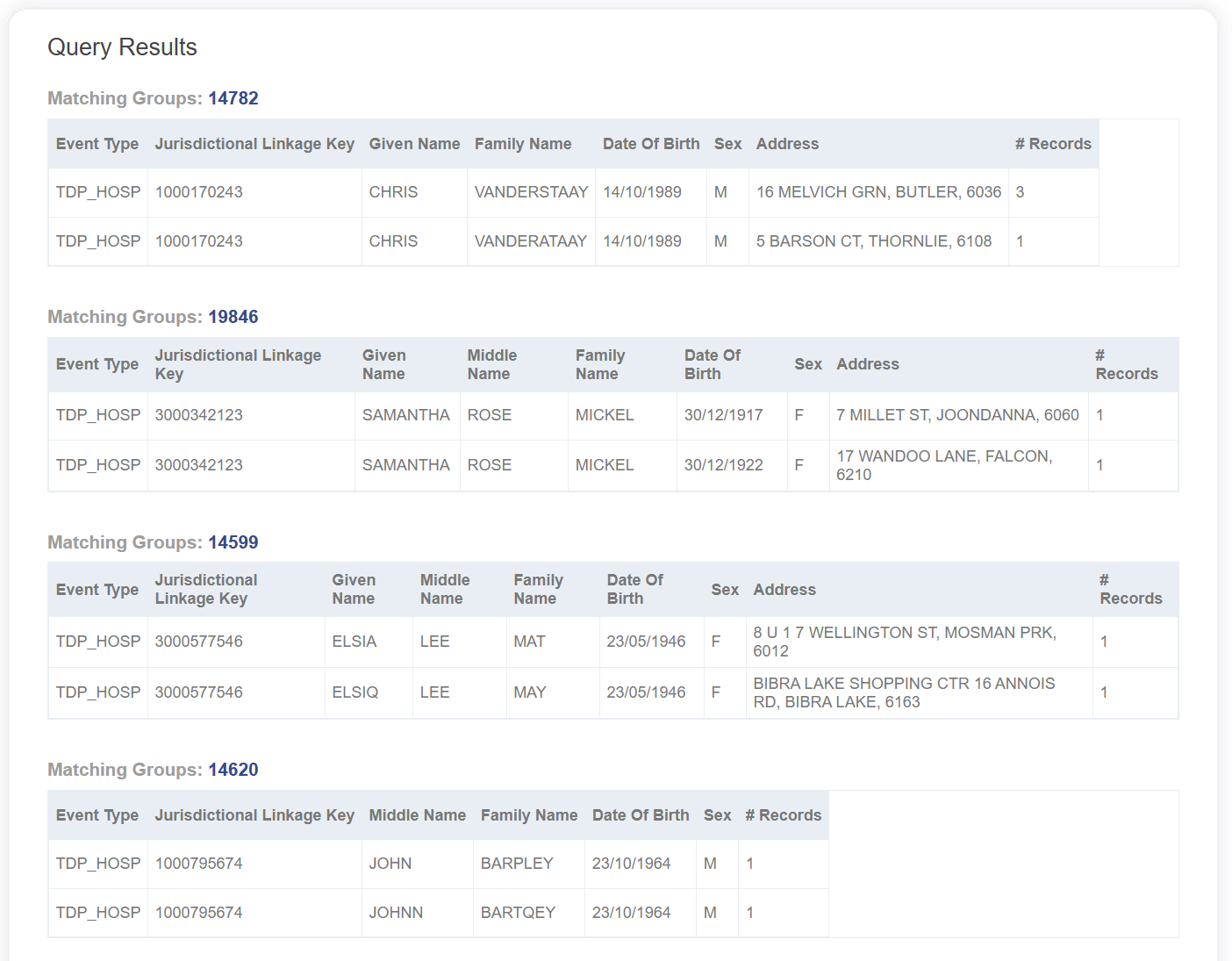 Query By Stats