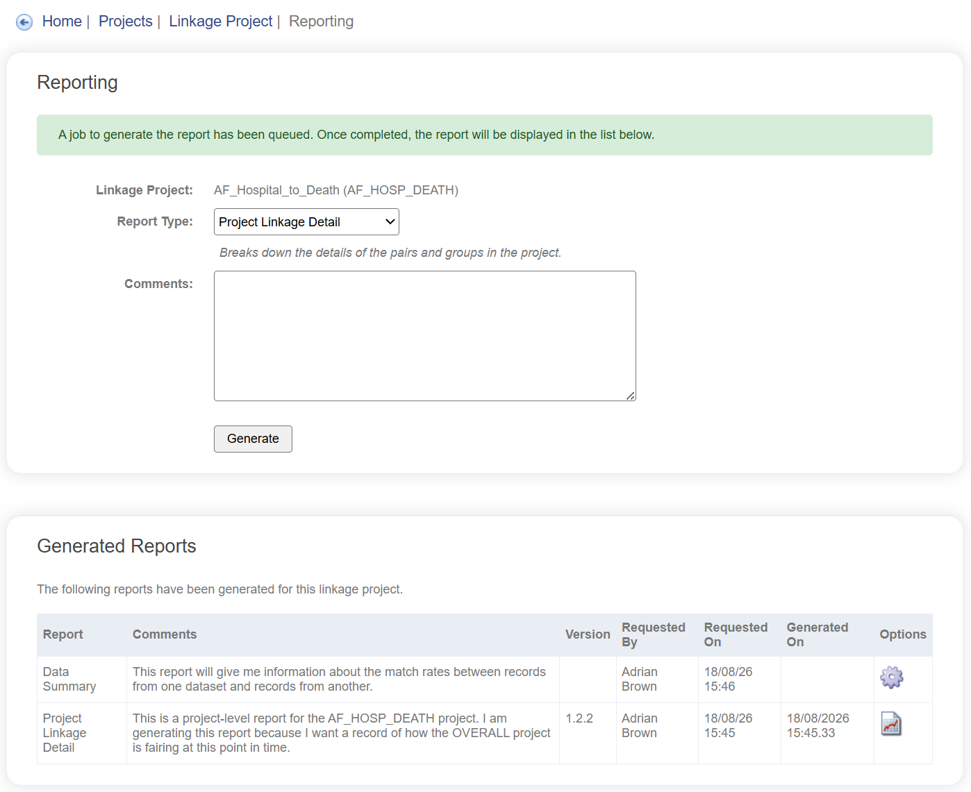 Reports