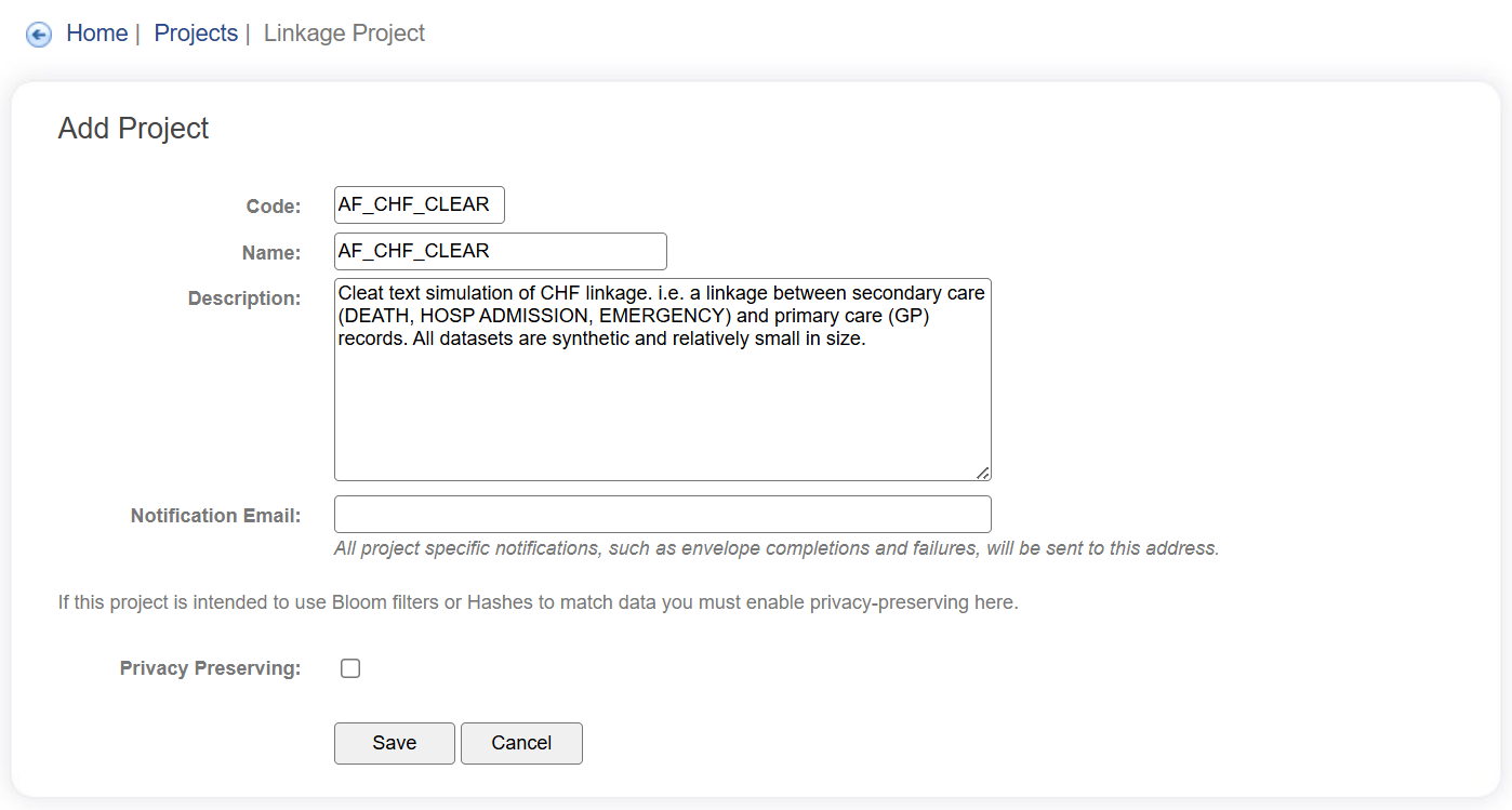 Add Project