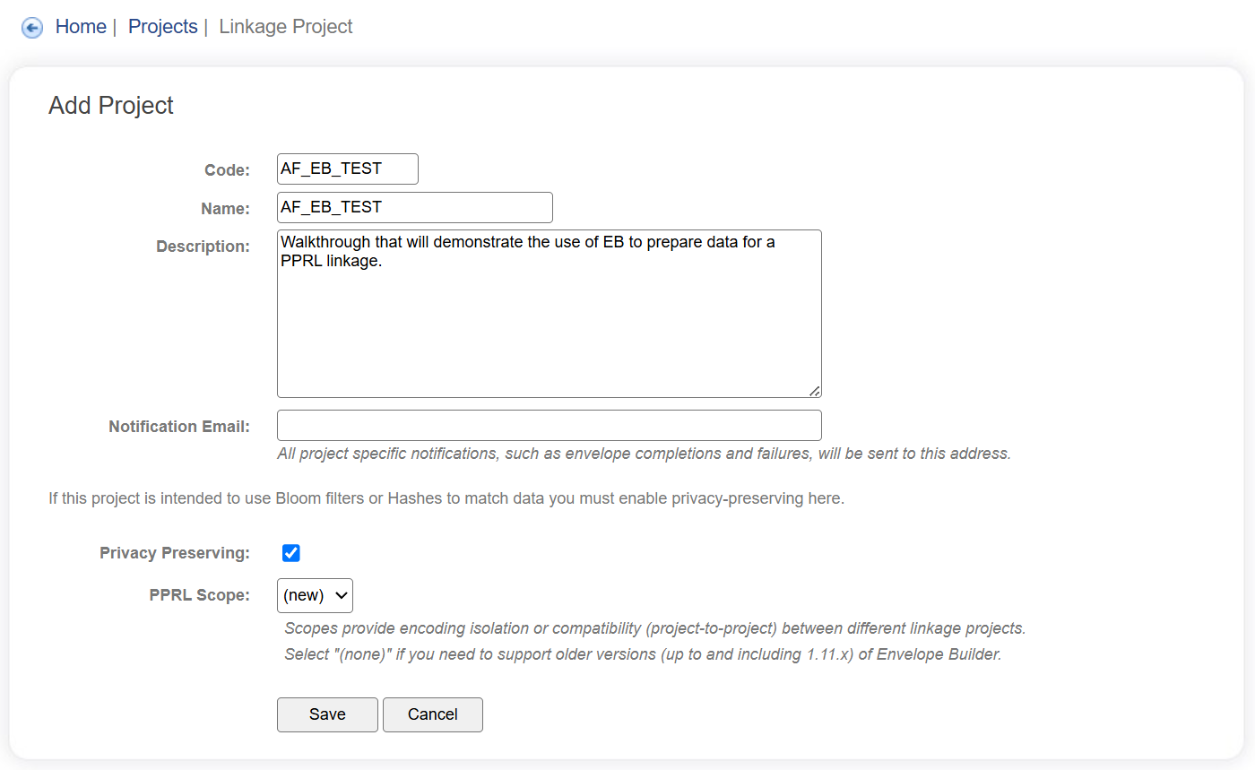 Add Project