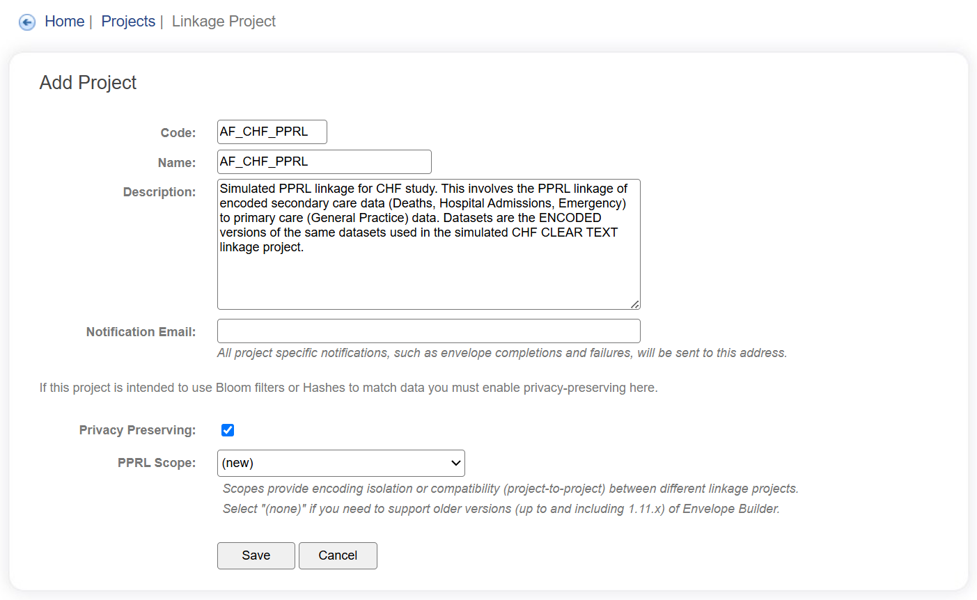 Add Project