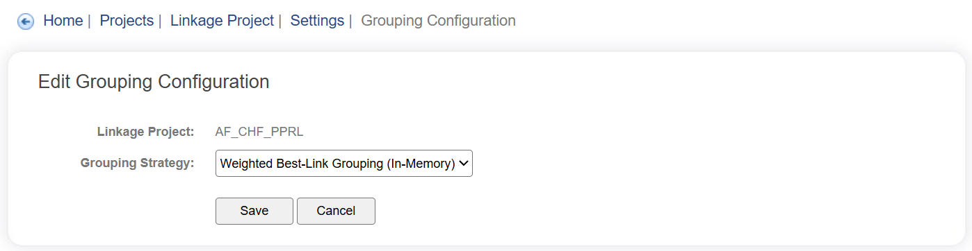 Group Config