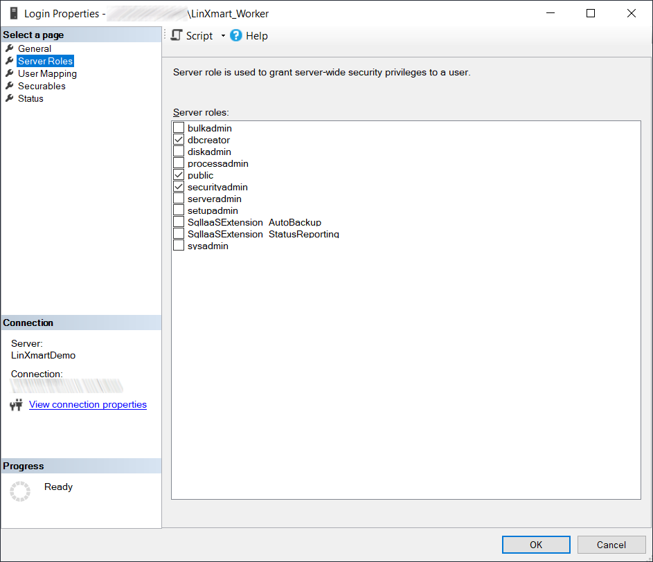 Login - Server Roles