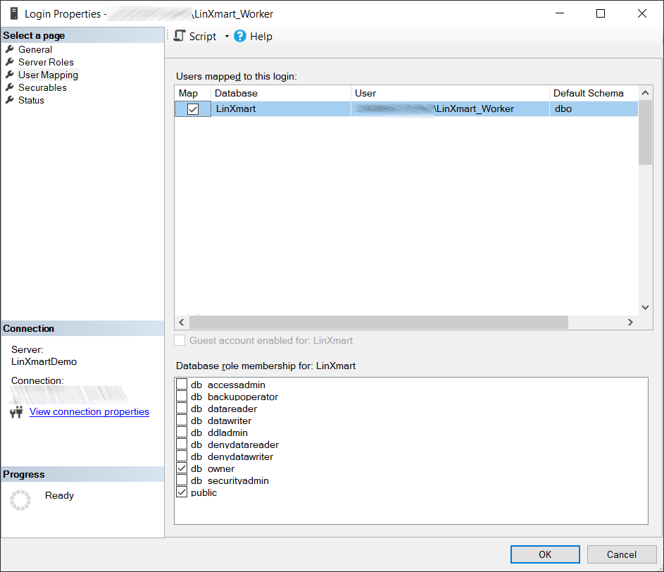 Login - User Mapping
